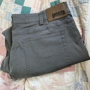 Duluth Trading Mens Flex Fire Hose Relaxed Fit Tan Pants Size 40x30